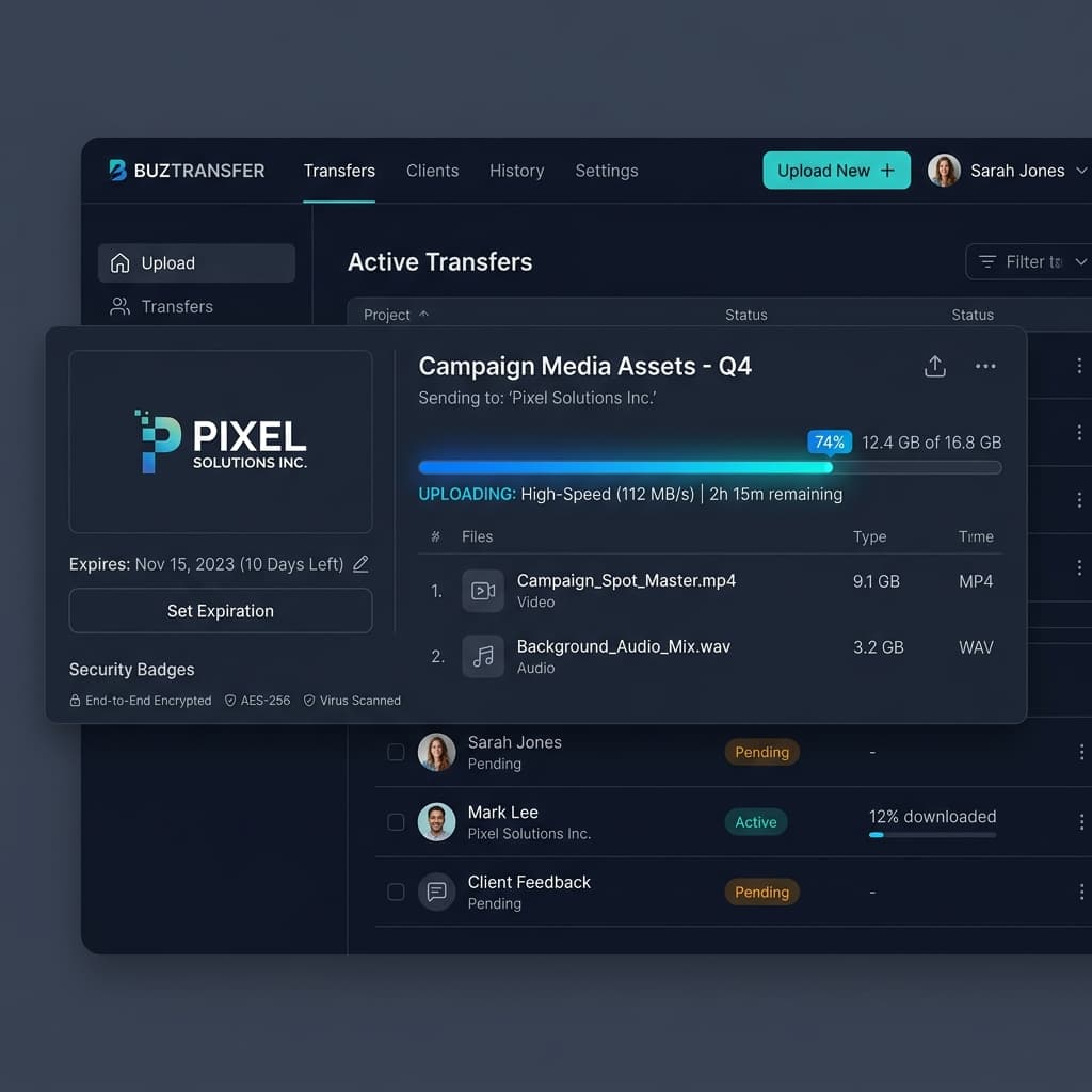Buztransfer High-Speed Creator Engine